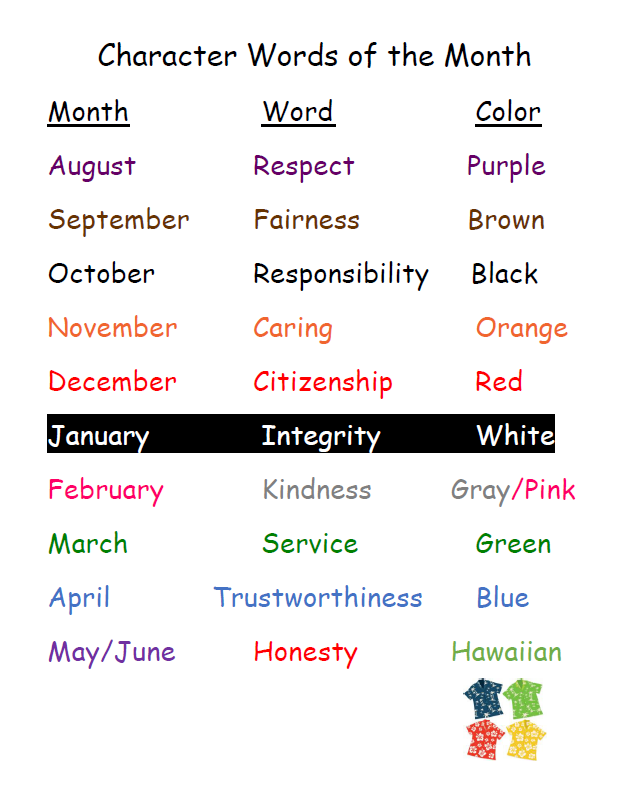 Character Colors